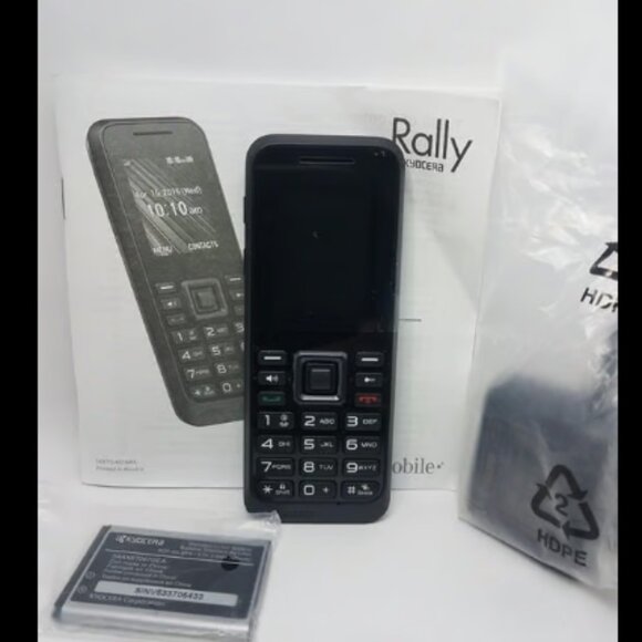 T-Mobile Kyocera Rally Prepaid Cell Phone - Picture 1 of 8
